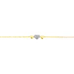 Bracelet Maiwena Or Jaune Diamant - Bracelets cha&icirc;nes Femme | Marc Orian