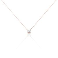Collier Ponama Or Rose Oxyde De Zirconium
