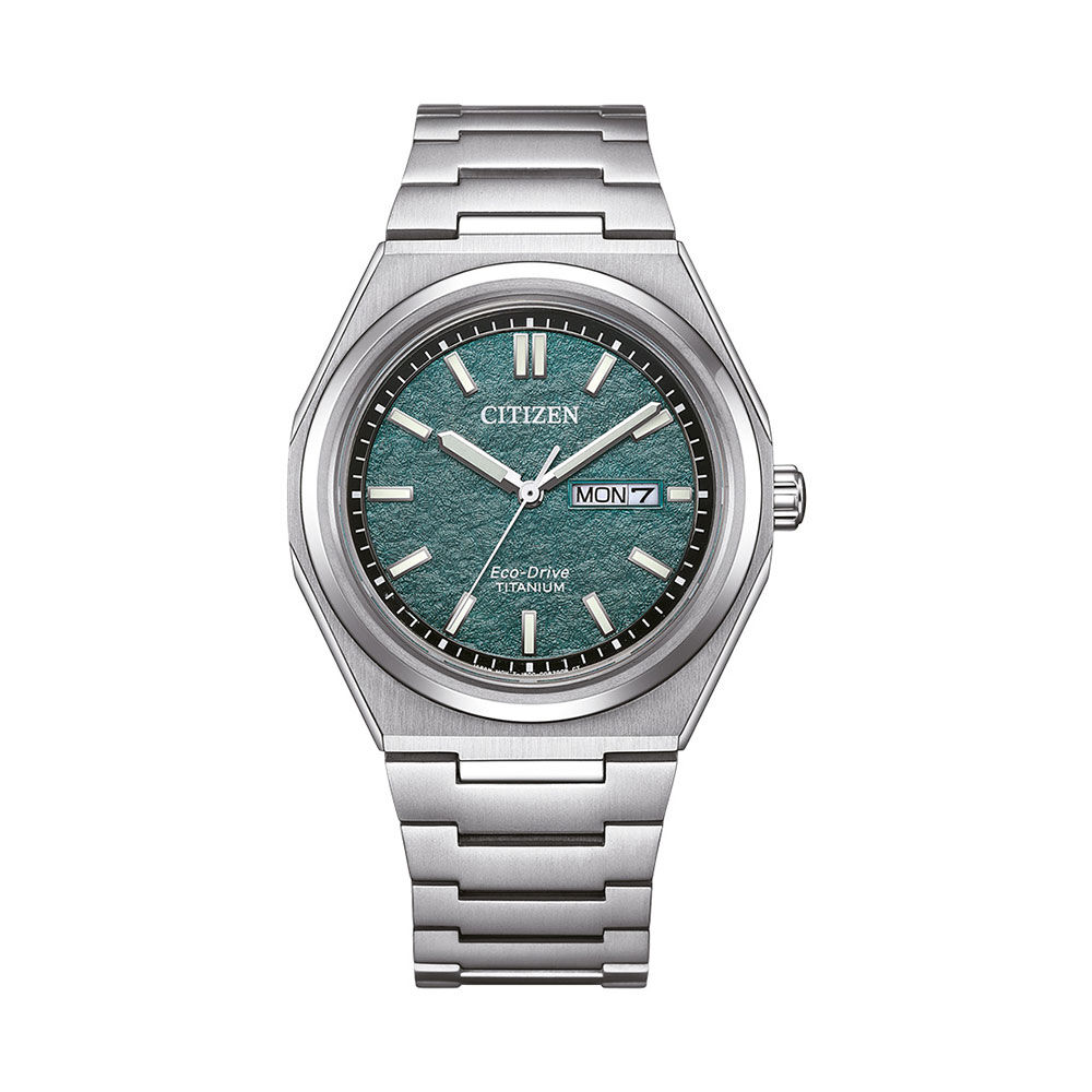 Montre Citizen Super Titanium 39.5 Vert - Montres étanches Homme | Marc Orian