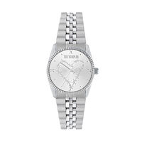 cadran argenté fond argenté bracelet acier argenté