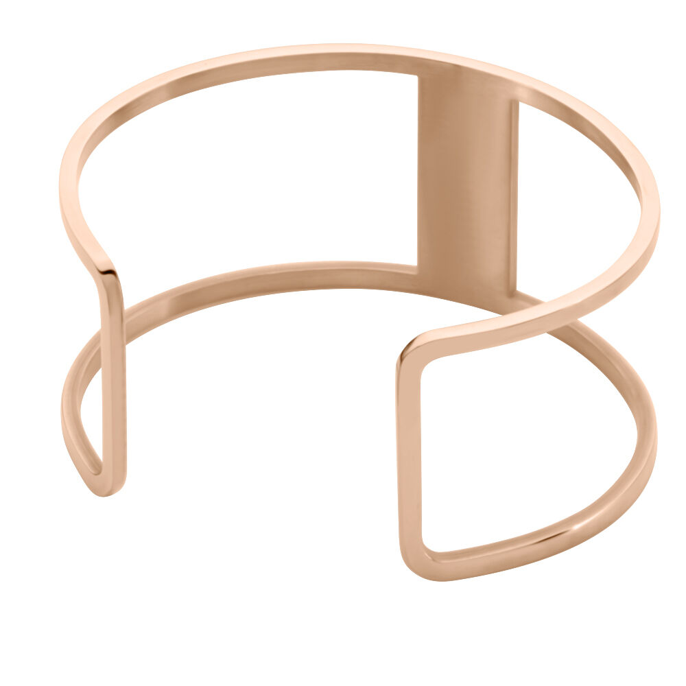 Bracelet Manchette Acier Rose Maria - Bracelets manchettes Femme | Marc Orian