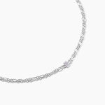 Collier Chanelle Argent Blanc Oxyde De Zirconium - Colliers ras du cou Femme | Marc Orian