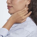 Boucles D'oreilles Pendantes Or Blanc Jessamyn Perles De Culture Oxyde - Pendantes Femme | Marc Orian