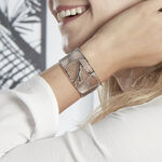 Bracelet Jonc Andor Acier Blanc - Bracelets joncs Femme | Marc Orian