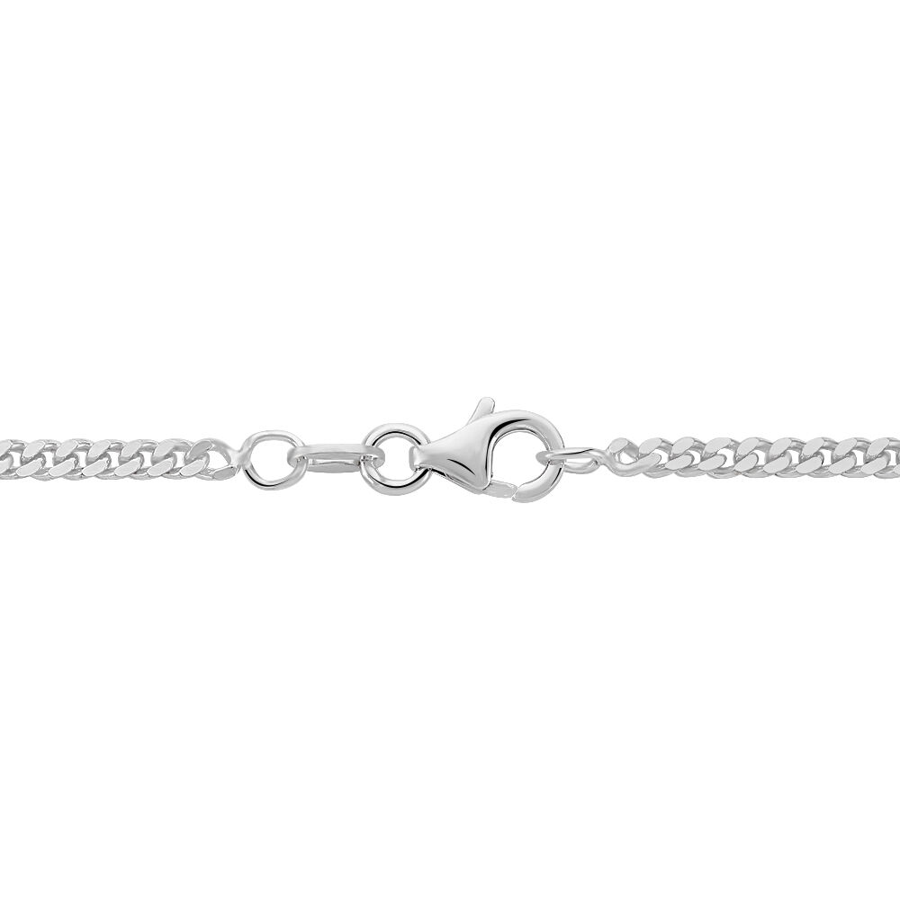 Cha&icirc;ne Clementine Argent Blanc - Colliers fantaisie Femme | Marc Orian