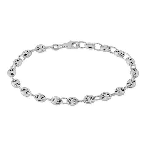 Bracelet Carrus Argent Blanc - Bracelets fantaisie Homme | Marc Orian