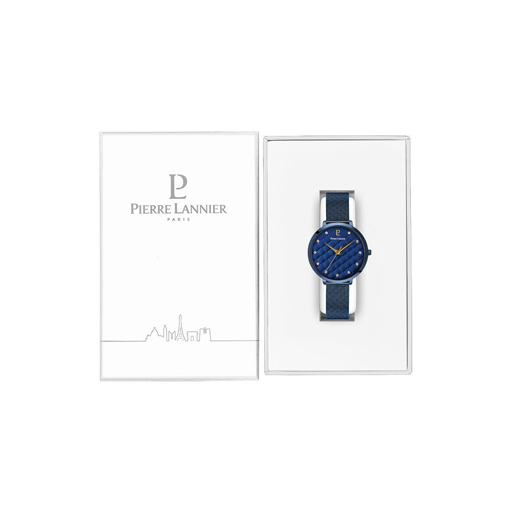 Montre Pierre Lannier Grace Bleu - Montres étanches Femme | Marc Orian