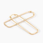 Cr&eacute;oles Yaira Plaqu&eacute; Or Jaune - Cr&eacute;oles Femme | Marc Orian