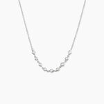 Collier Mascaret Argent Blanc Oxyde De Zirconium - Colliers avec pierres Femme | Marc Orian