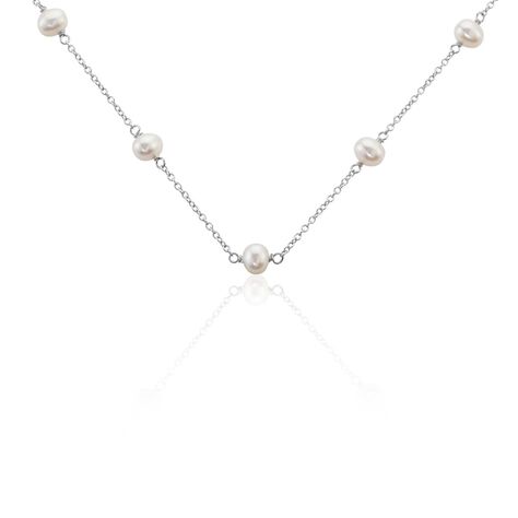 Collier Tanis Argent Perle De Culture - Colliers avec pierres Femme | Marc Orian