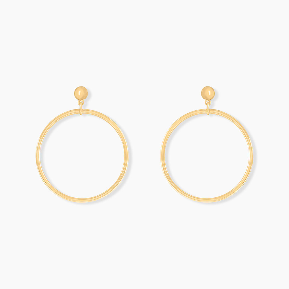 Créoles Tia Geometrique Or Jaune - Créoles Femme | Marc Orian