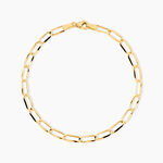 Bracelet Mayson Or Jaune Maille Cheval - Bracelets mailles Femme | Marc Orian