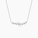 Collier Folia Argent Blanc - Colliers fantaisie Femme | Marc Orian