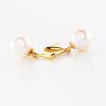 Boucles D'oreilles Pendantes Sibylle Or Jaune Perle De Culture - Boucles d'oreilles mariage Femme | Marc Orian