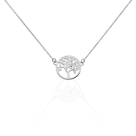 Collier Marijan Argent Blanc - Colliers Femme | Marc Orian