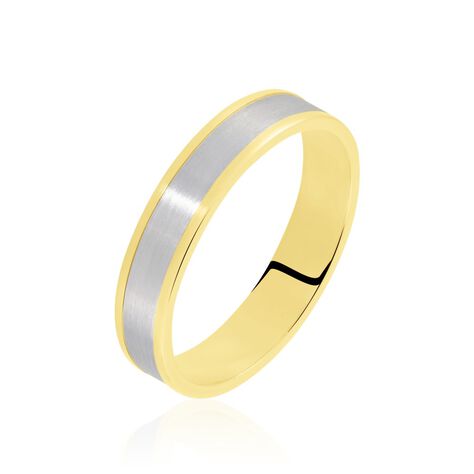 Alliance Darko Or Bicolore - Alliances duo Unisex | Marc Orian