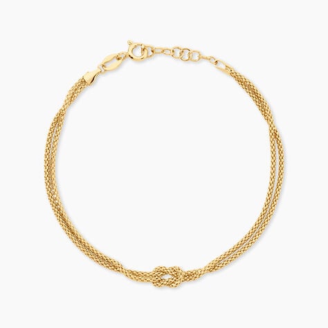 Bracelet Assil Argent Dor&eacute; A L'Or 750/1000 - Bracelets mailles Femme | Marc Orian