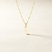 Pendentif Ionia Lettre Or Jaune - Pendentifs Famille | Marc Orian
