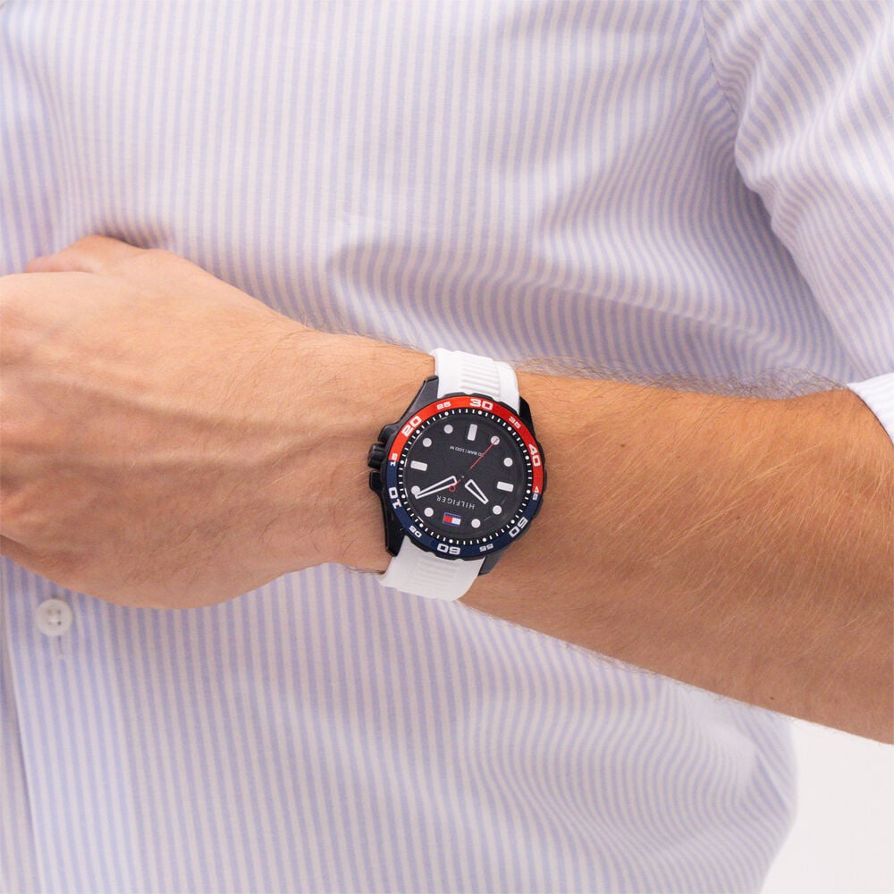 Montre Tommy Hilfiger Th-Regatta Noir - Montres &eacute;tanches Homme | Marc Orian