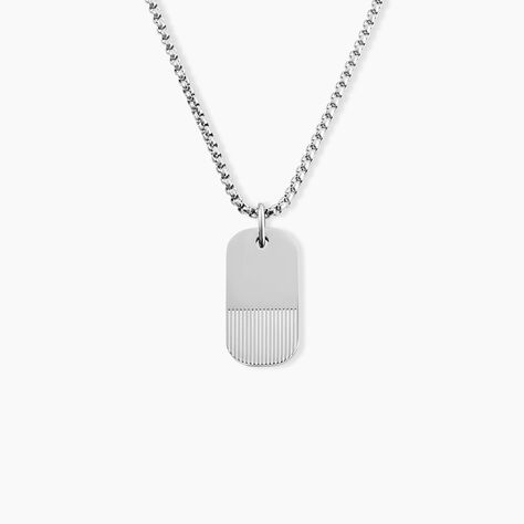 Colliers Phebus Him Acier Blanc - Colliers fantaisie Homme | Marc Orian