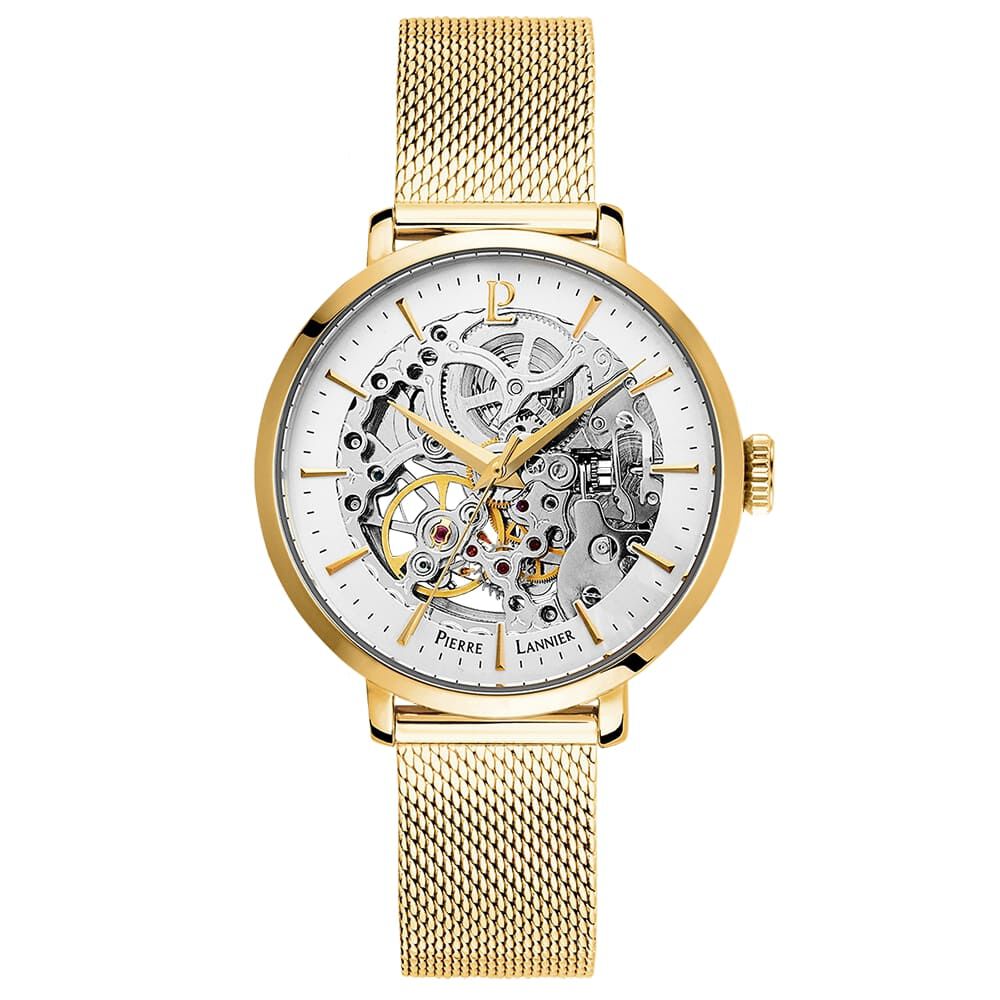 Montre Pierre Lannier Automatique 37 Argent - Montres automatiques Femme | Marc Orian