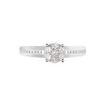 Bague Kate Or Blanc Diamant - Parures de mariage Femme | Marc Orian