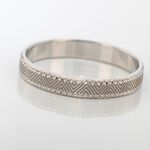 Alliance Valentienne Or Blanc - Alliances duo Unisex | Marc Orian