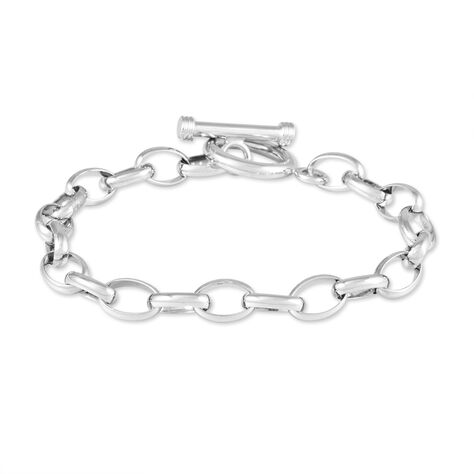 Bracelet Holyanna Argent Blanc - Bracelets chaînes Femme | Marc Orian
