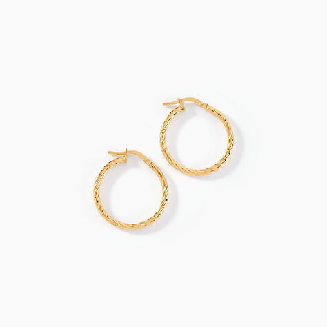 Créoles Bartimee Or Jaune - Créoles Femme | Marc Orian
