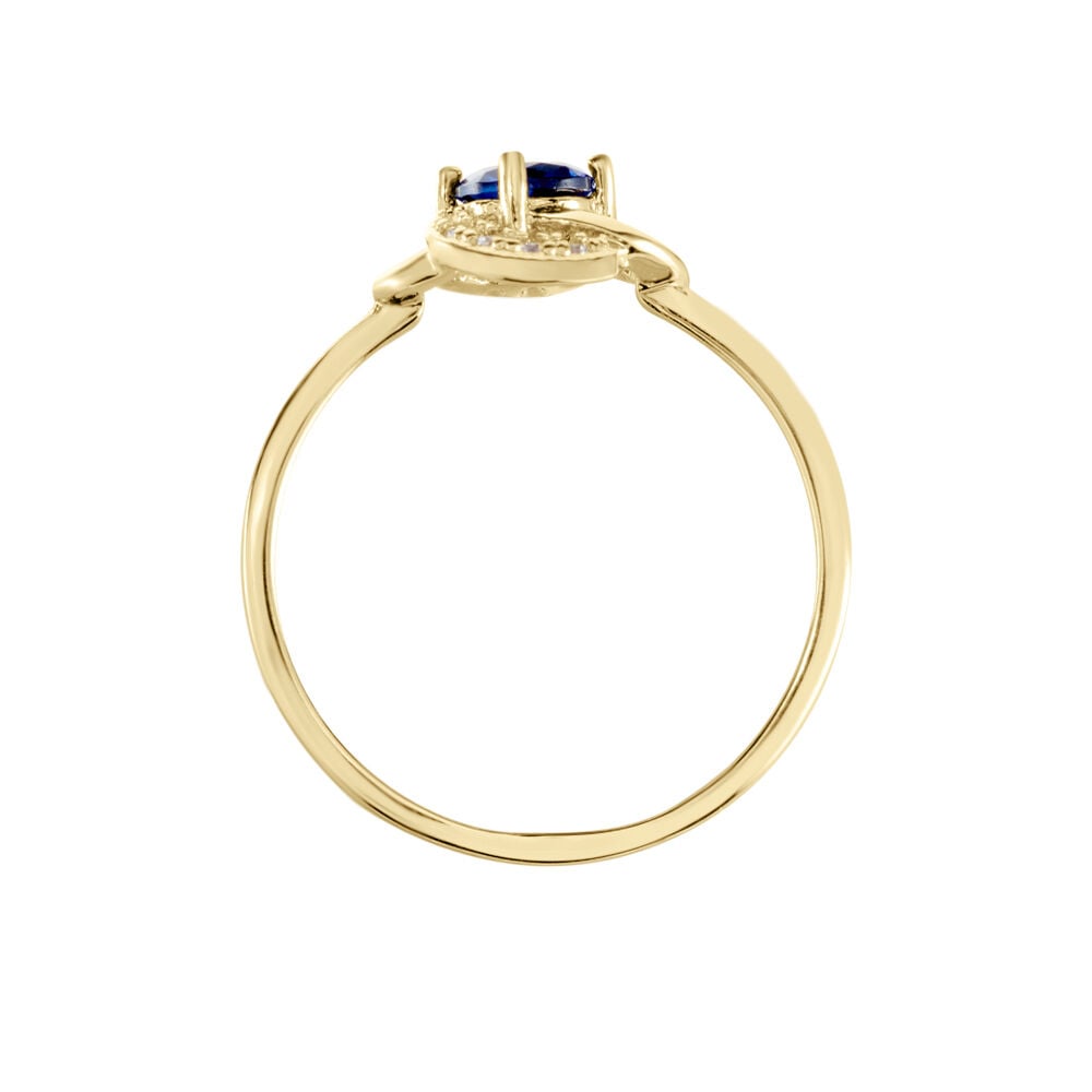 Bague Jaana Plaqué Or Jaune Verre Oxyde De Zirconium - Bagues avec pierre Femme | Marc Orian