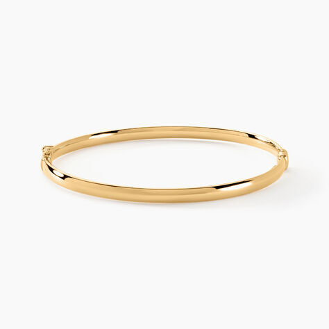 Bracelet Jonc Cynthia Fil Plat Lisse Or Jaune - Bracelets joncs Femme | Marc Orian