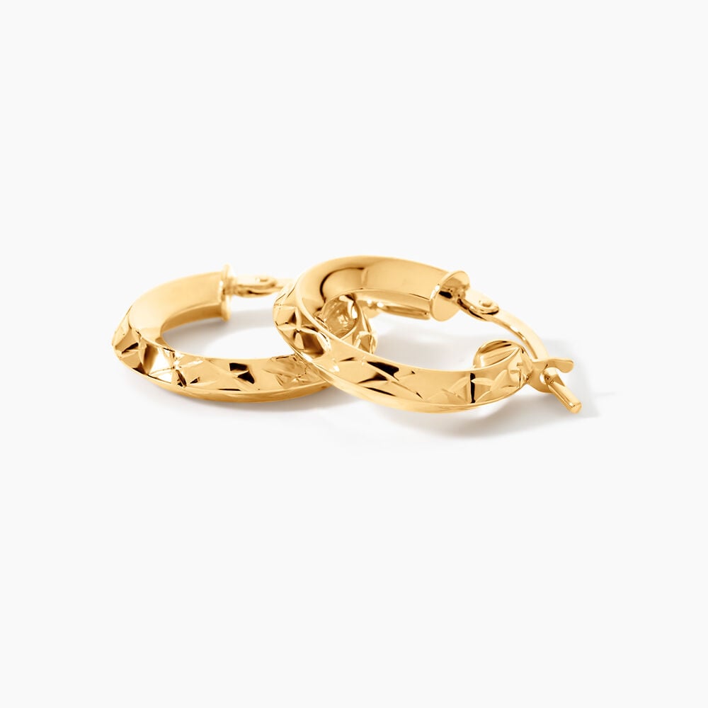 Cr&eacute;oles Roxanna Or Jaune - Cr&eacute;oles Femme | Marc Orian