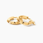 Cr&eacute;oles Roxanna Or Jaune - Cr&eacute;oles Femme | Marc Orian