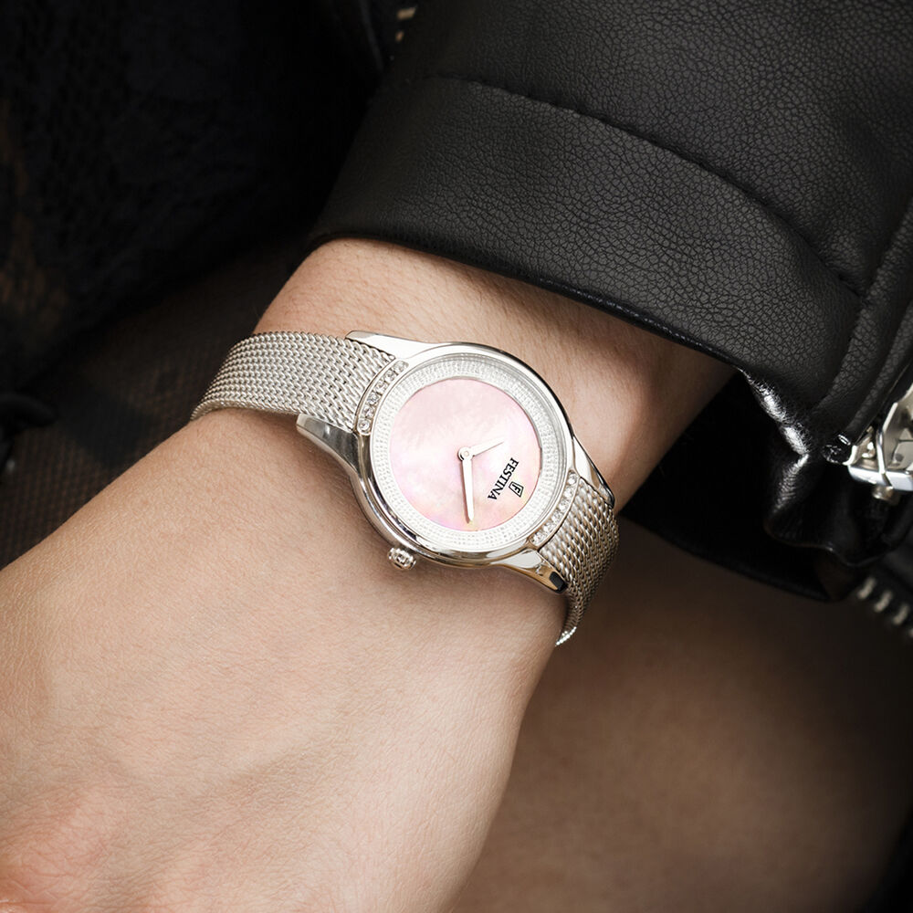 Montre Festina Mademoiselle Nacre Rose - Montres étanches Femme | Marc Orian