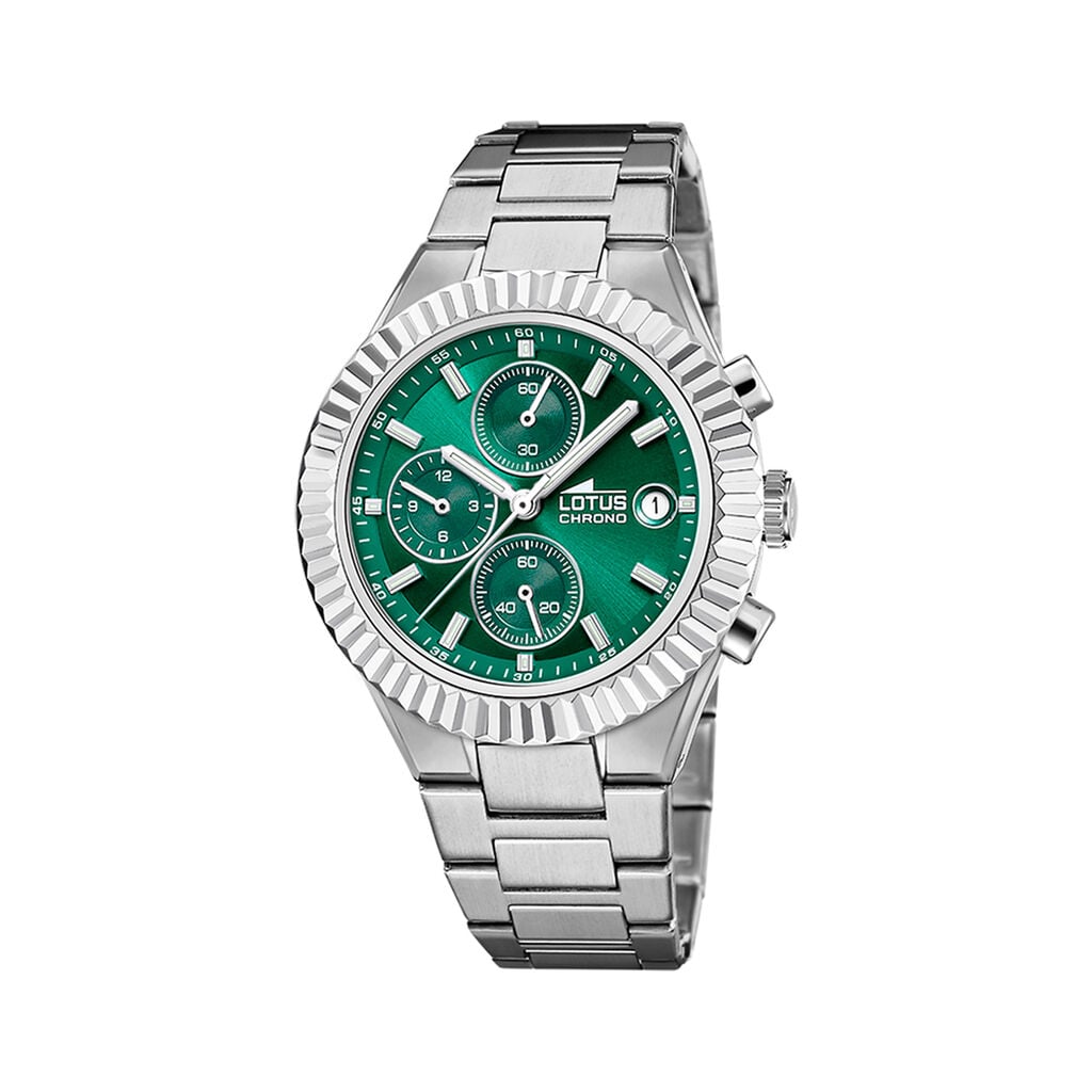 Montre Lotus Freedom Chrono Vert - Montres chronographes Homme | Marc Orian