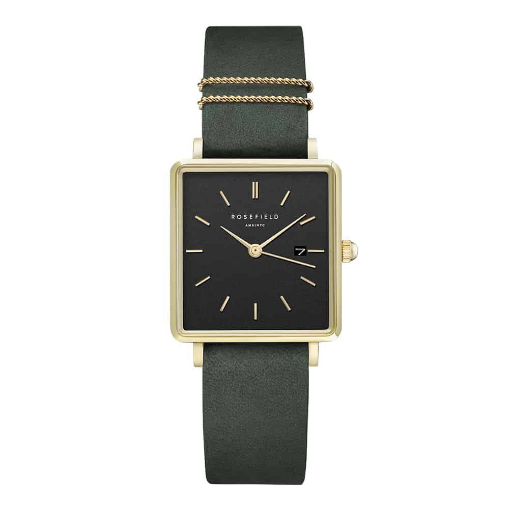 Montre Rosefield The Boxy Noir - Montres étanches Femme | Marc Orian