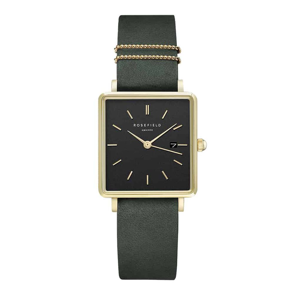 Montre Rosefield The Boxy Noir - Montres étanches Femme | Marc Orian