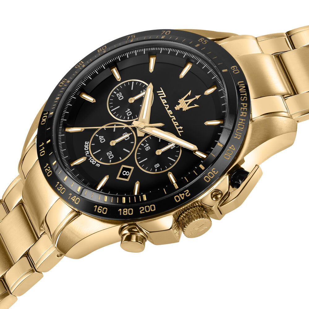 Montre Maserati Traguardo Noir - Montres étanches Homme | Marc Orian