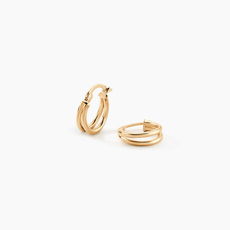 Cr&eacute;oles Double Plaqu&eacute; Or Jaune - Cr&eacute;oles Femme | Marc Orian
