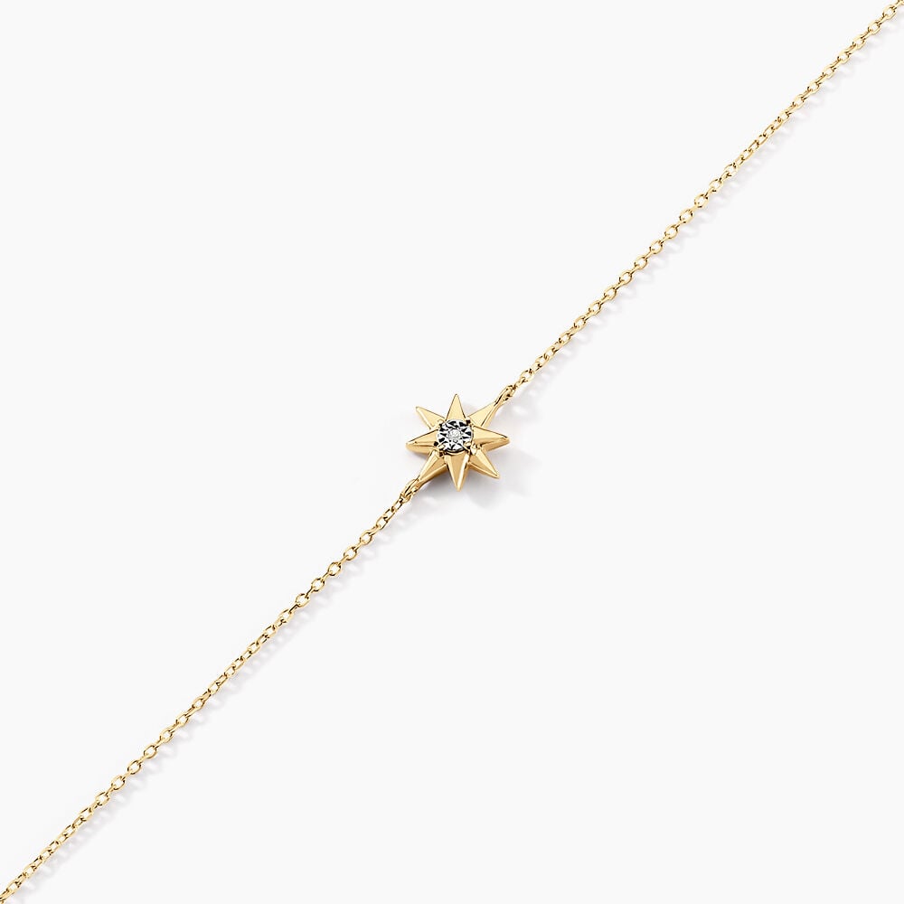 Bracelet Confucius Or Jaune Diamant - Bracelets chaînes Femme | Marc Orian