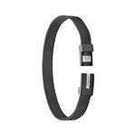 Bracelet Alphee Acier Noir - Bracelets cha&icirc;nes Homme | Marc Orian