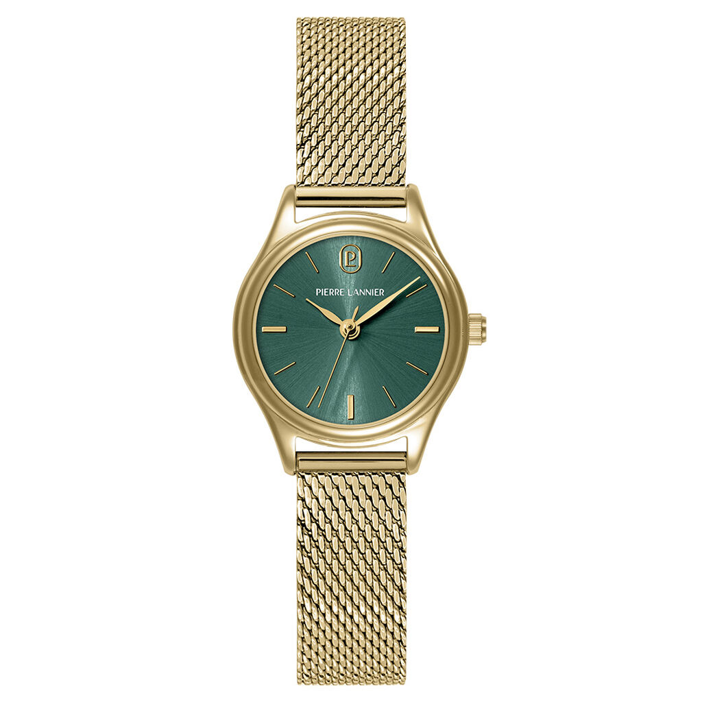Montre Pierre Lannier Pya Vert - Montres &eacute;tanches Femme | Marc Orian