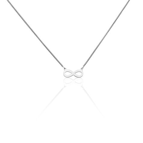 Collier Korina Argent Blanc - Colliers Femme | Marc Orian
