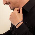 Bracelet Phebus Him Acier Blanc Pierres Synthetiques - Bracelets cordons Homme | Marc Orian