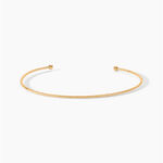 Bracelet Jonc Lou Plaqu&eacute; Or Jaune - Bracelets joncs Femme | Marc Orian
