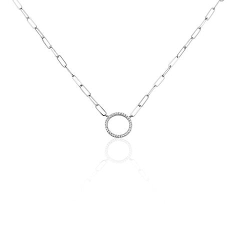 Collier Argent Sadoc Oxydes De Zirconium - Colliers avec pierres Femme | Marc Orian