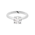 Bague Solitaire Dream Or Blanc Diamant - Solitaires Femme | Marc Orian