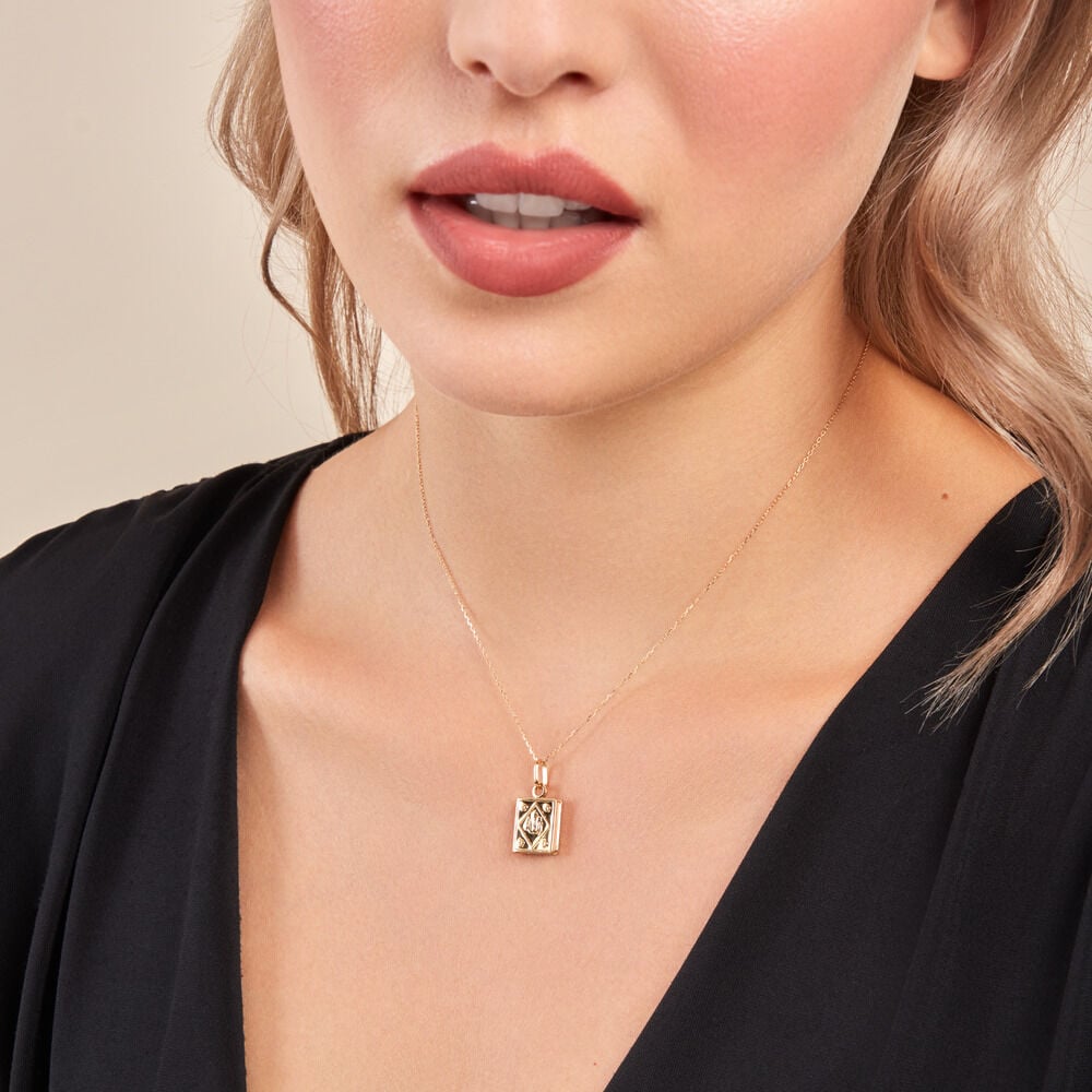 Pendentif Rahim Or Jaune - Pendentifs Famille | Marc Orian