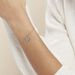 Bracelet Argent Blanc Ilie - Bracelets Medailles Femme | Marc Orian
