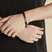 Bracelet Phebus Him Acier Blanc Et Noir - Bracelets chaînes Homme | Marc Orian